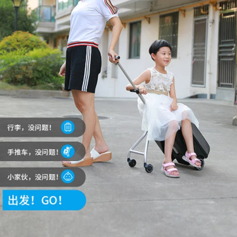 Kids Ride-On Scooter Suitcase
