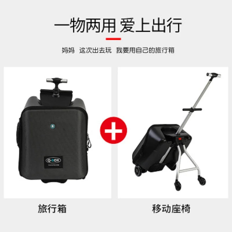 Kids Ride-On Scooter Suitcase
