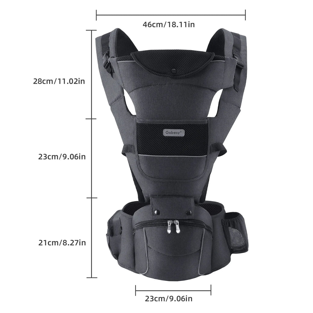 13-in-1 Ergonomic Baby Carrier (0–44lbs)