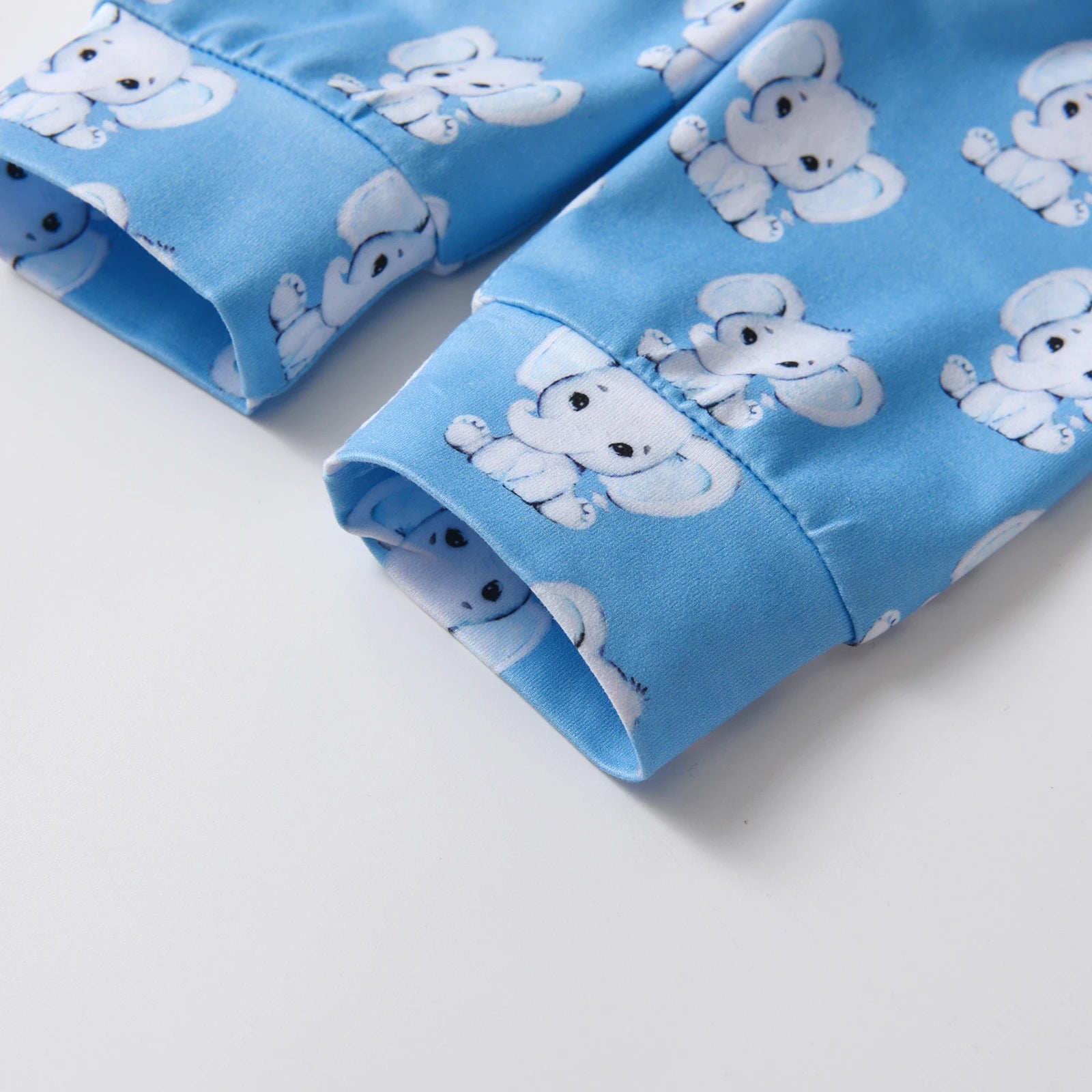 Elephant Print Baby Boy 3PC Set