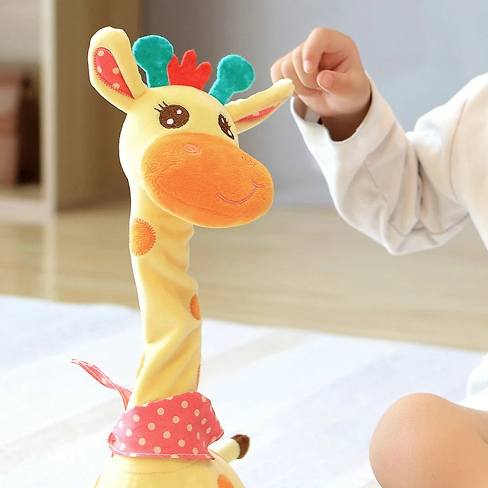 Talking Giraffe Plush Toy
