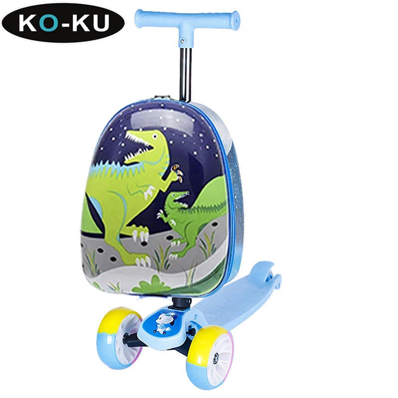 KO-KU 16" Flash Wheel Ride-On Suitcase