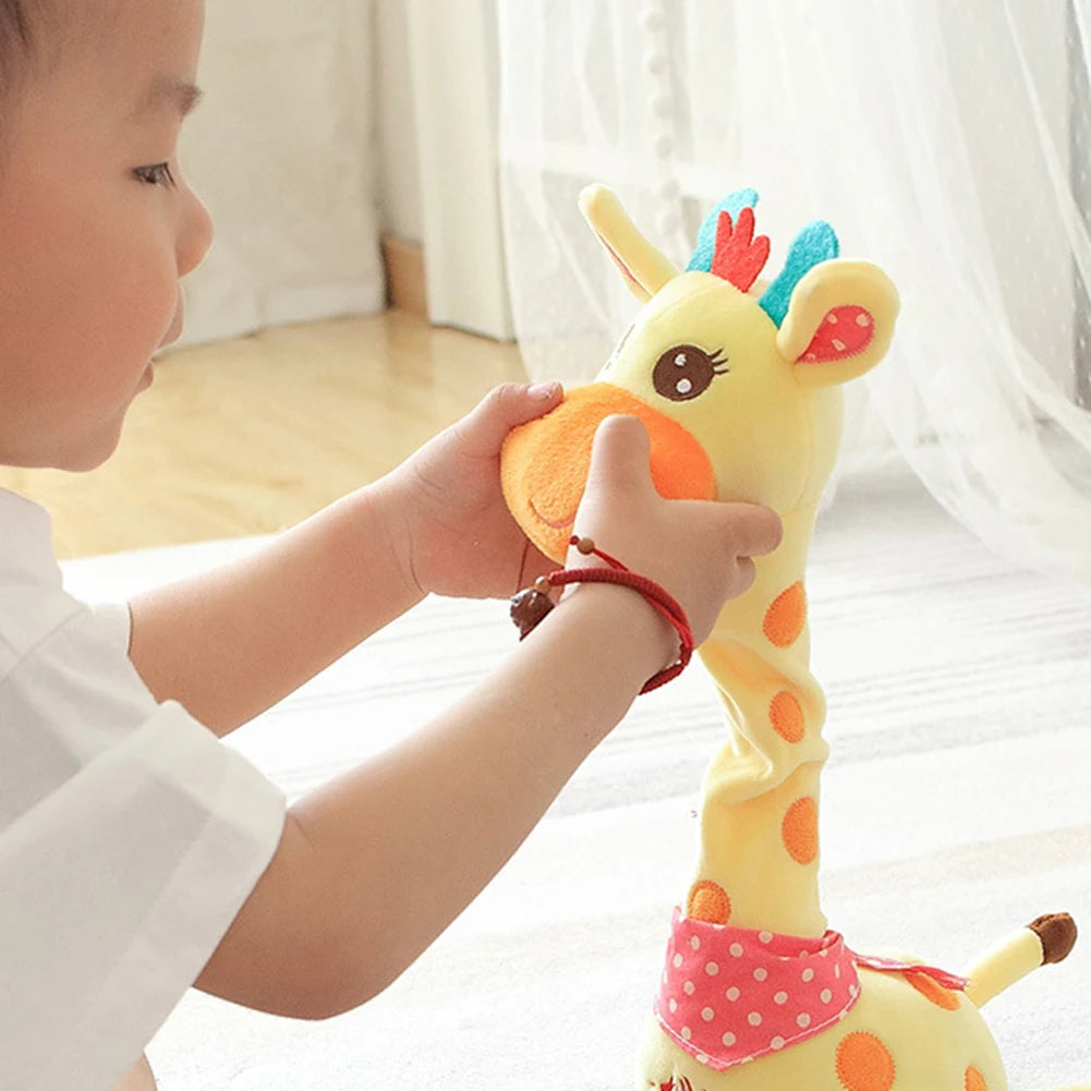 Talking Giraffe Plush Toy