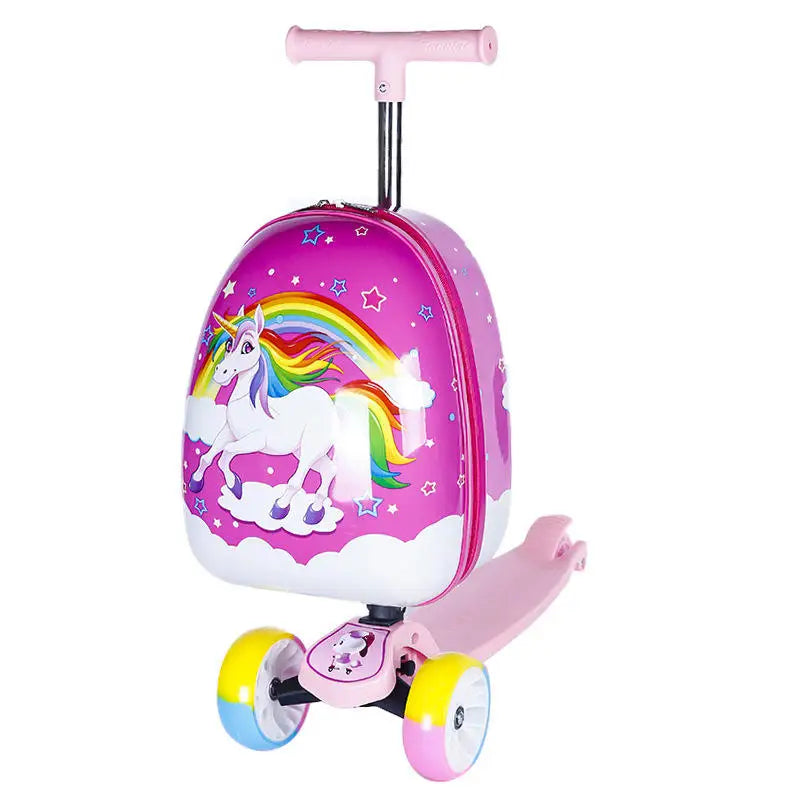 KO-KU 16" Flash Wheel Ride-On Suitcase