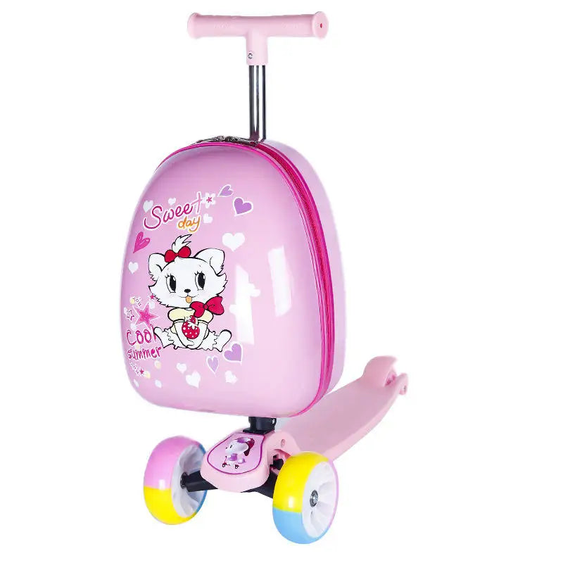 KO-KU 16" Flash Wheel Ride-On Suitcase