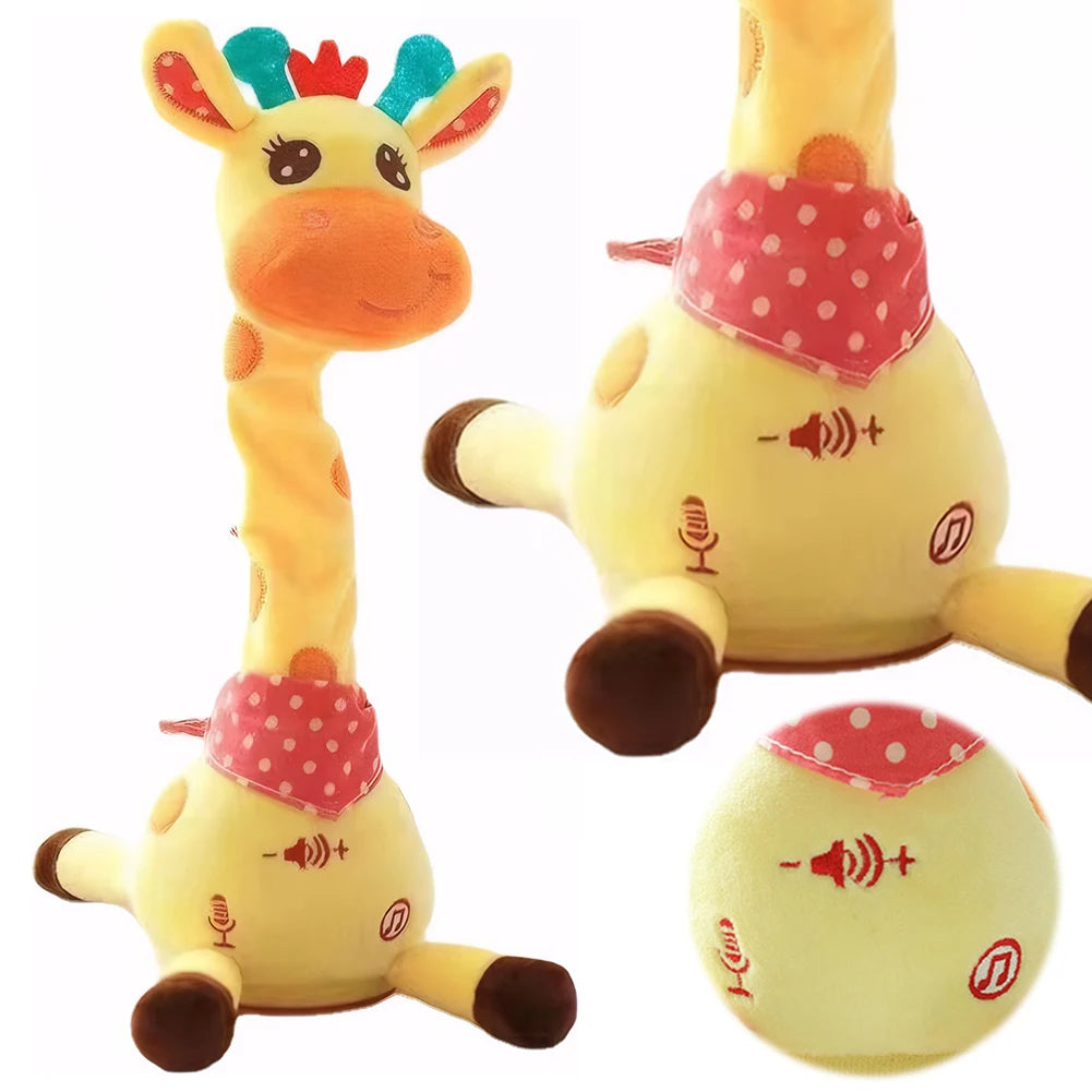 Talking Giraffe Plush Toy