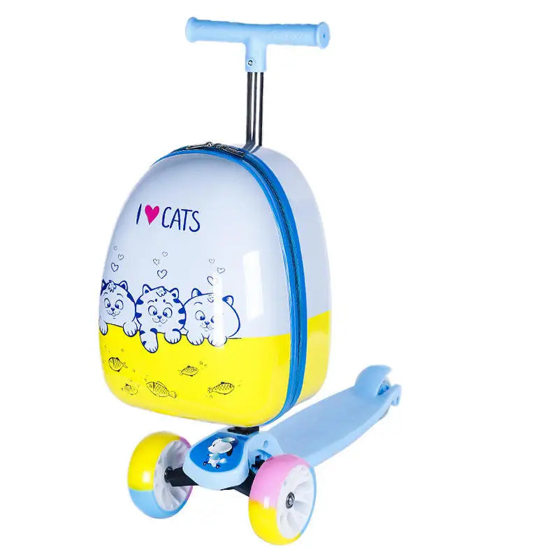 KO-KU 16" Flash Wheel Ride-On Suitcase