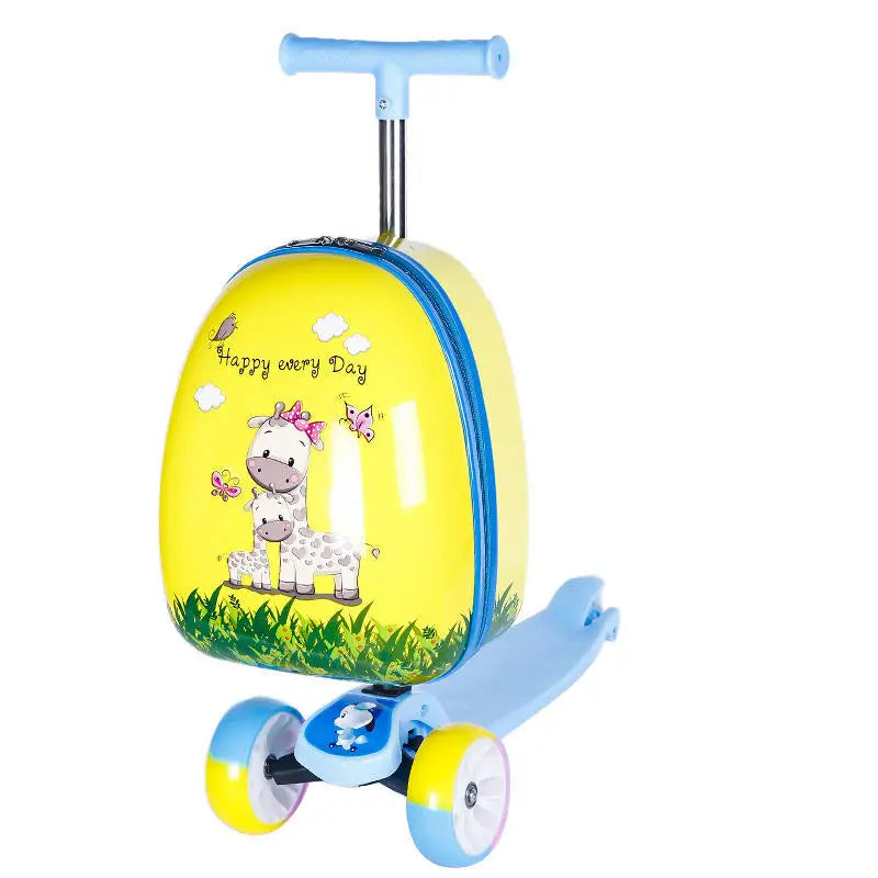 KO-KU 16" Flash Wheel Ride-On Suitcase