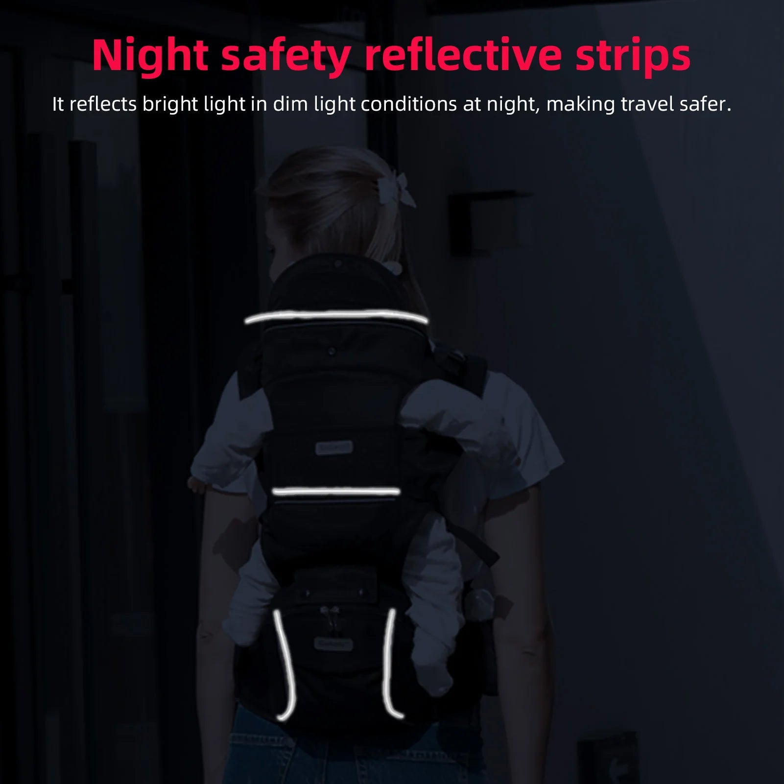 13-in-1 Ergonomic Baby Carrier (0–44lbs)
