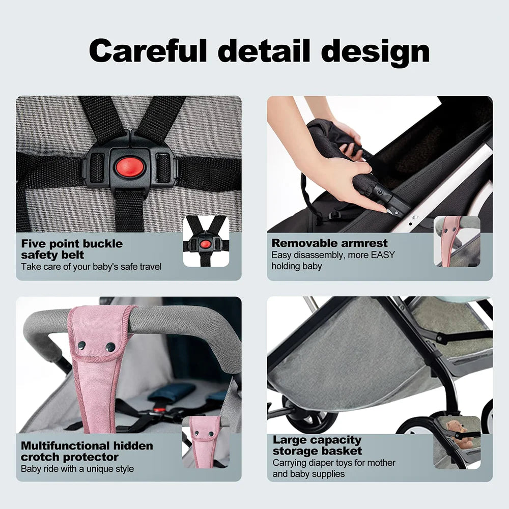 Compact Travel Baby Stroller