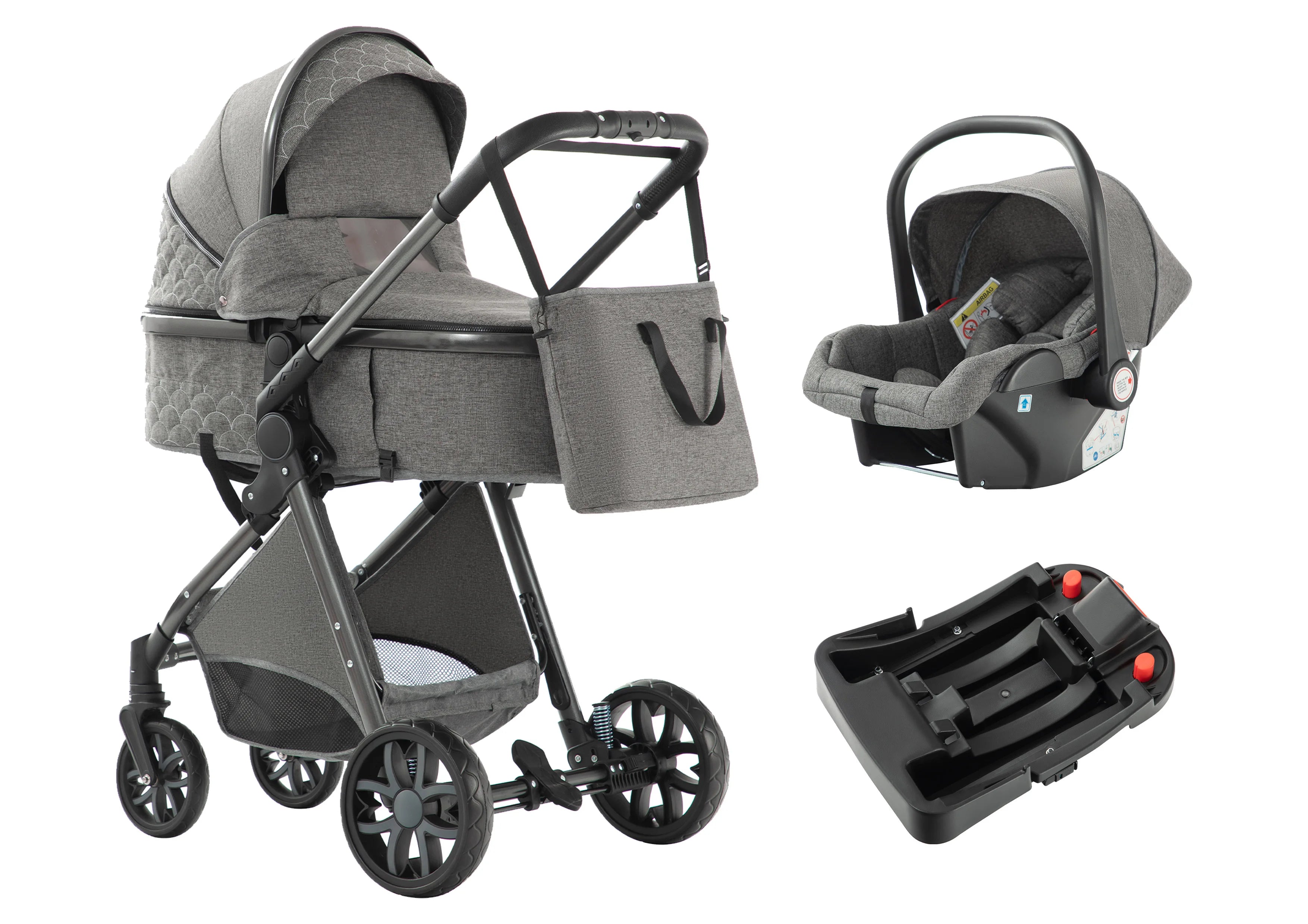 3-in-1 Baby Travel System Stroller