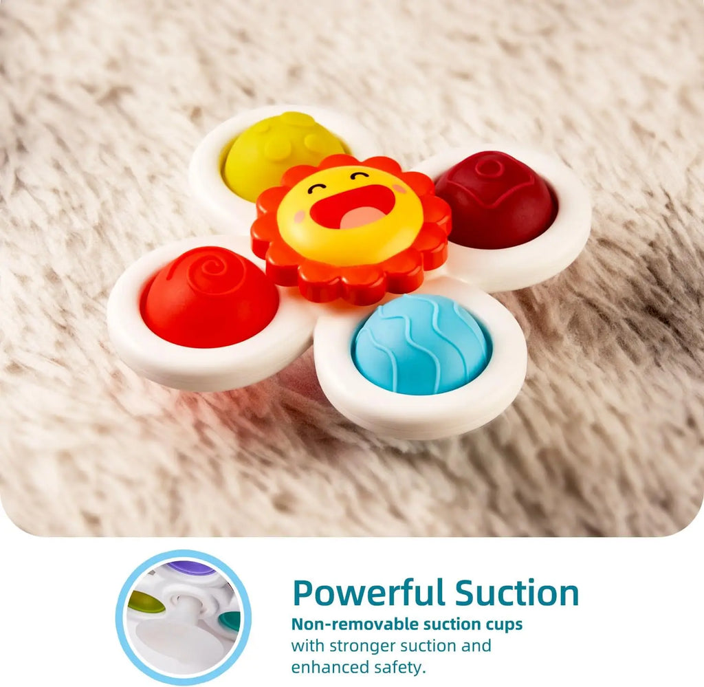 Strong Suction Cup Rotating Bath Toy
