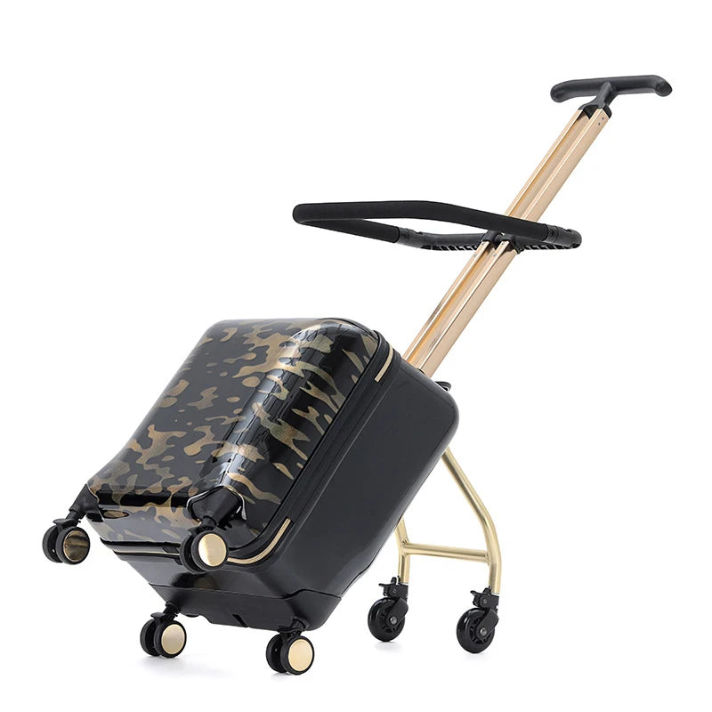 Six-Wheel Kids Ride-On Suitcase