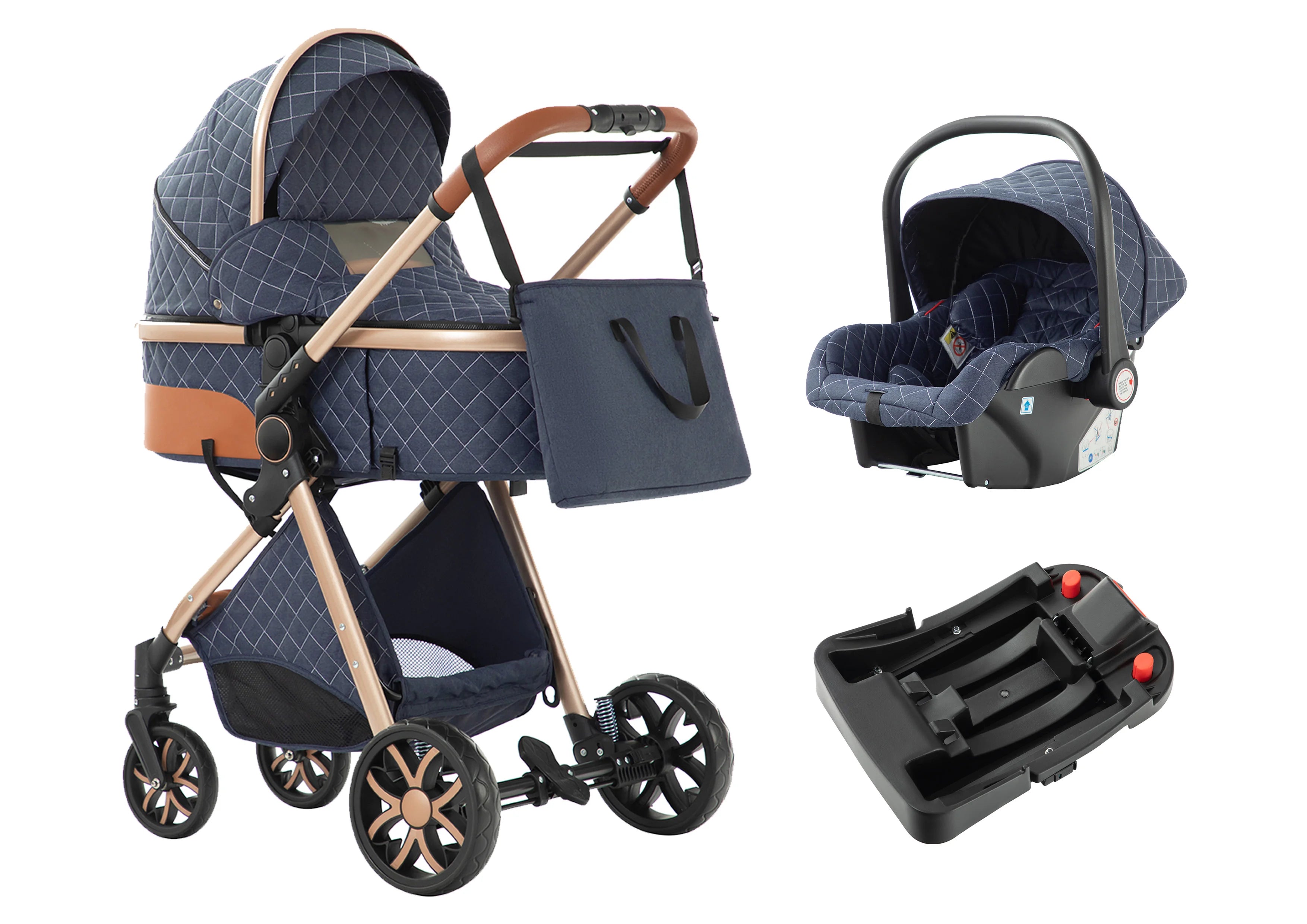 3-in-1 Baby Travel System Stroller