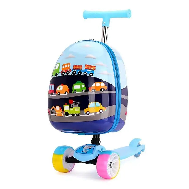 KO-KU 16" Flash Wheel Ride-On Suitcase
