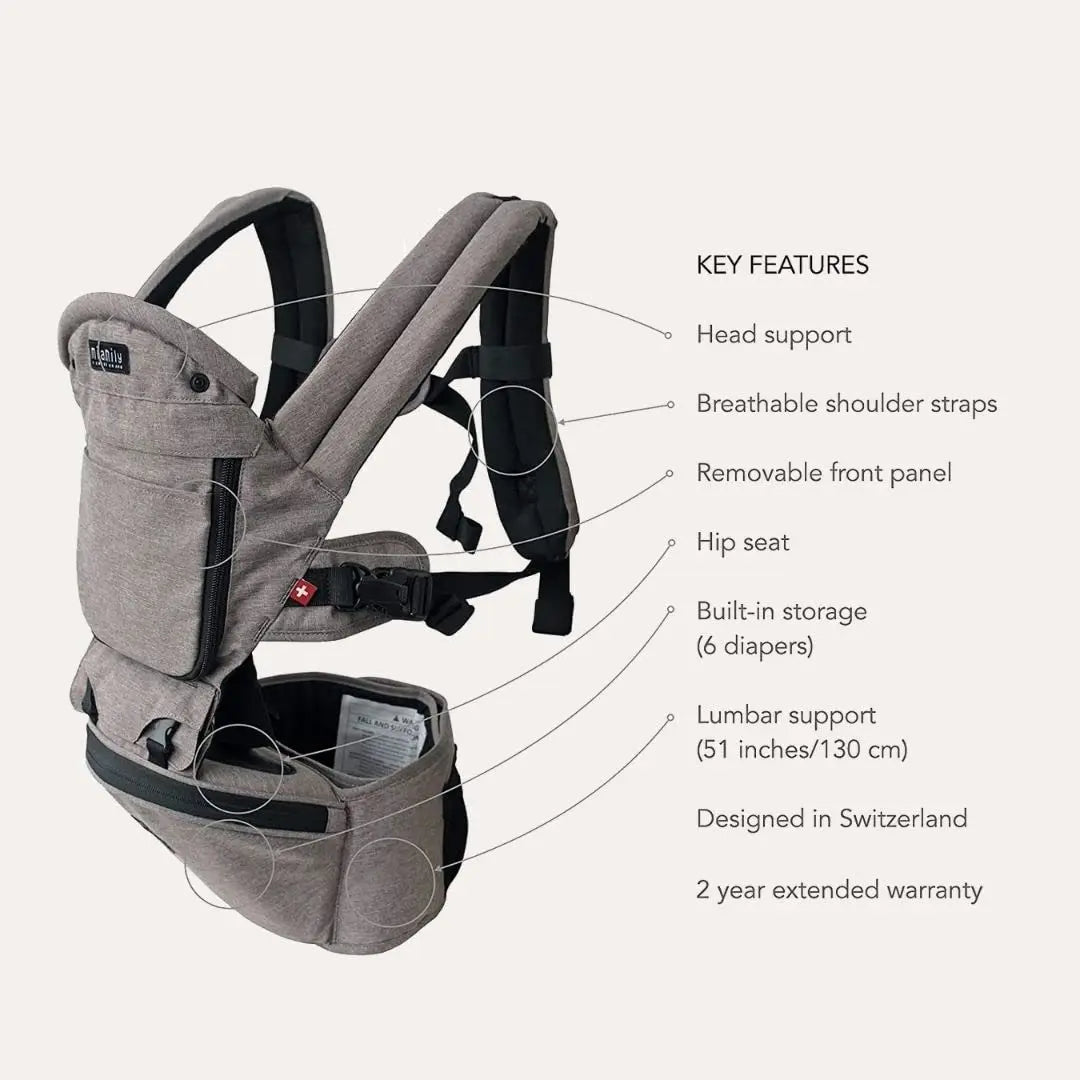 Hipster Plus 6-Position Baby Carrier