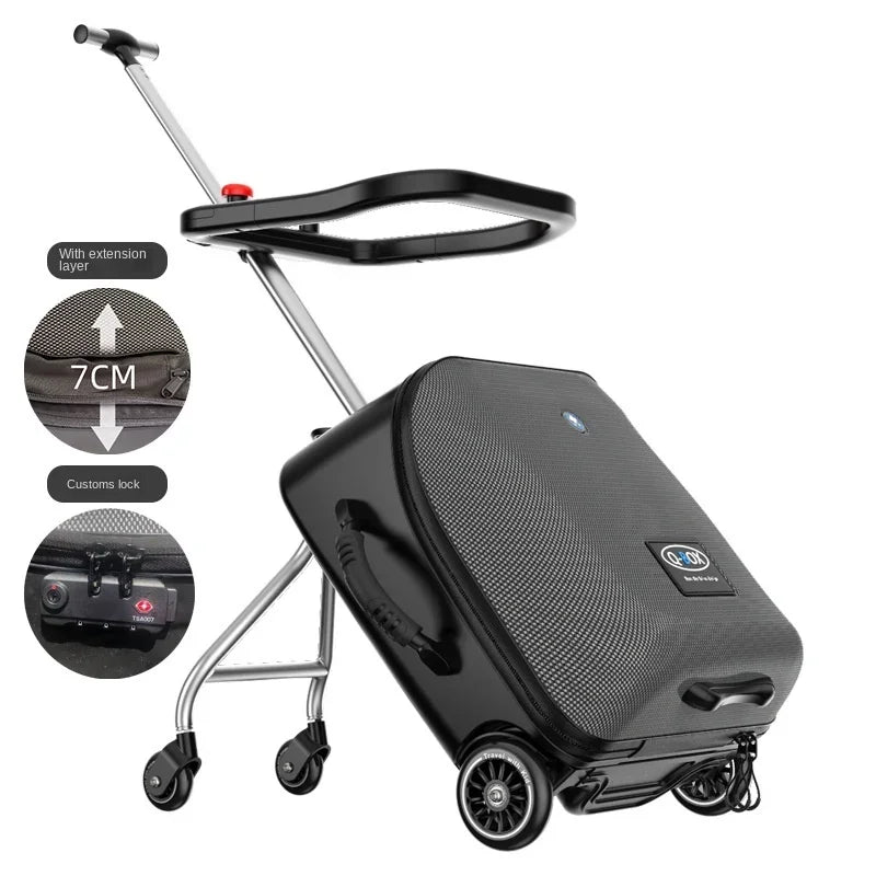 20" Kids Ride-On Suitcase (35L)