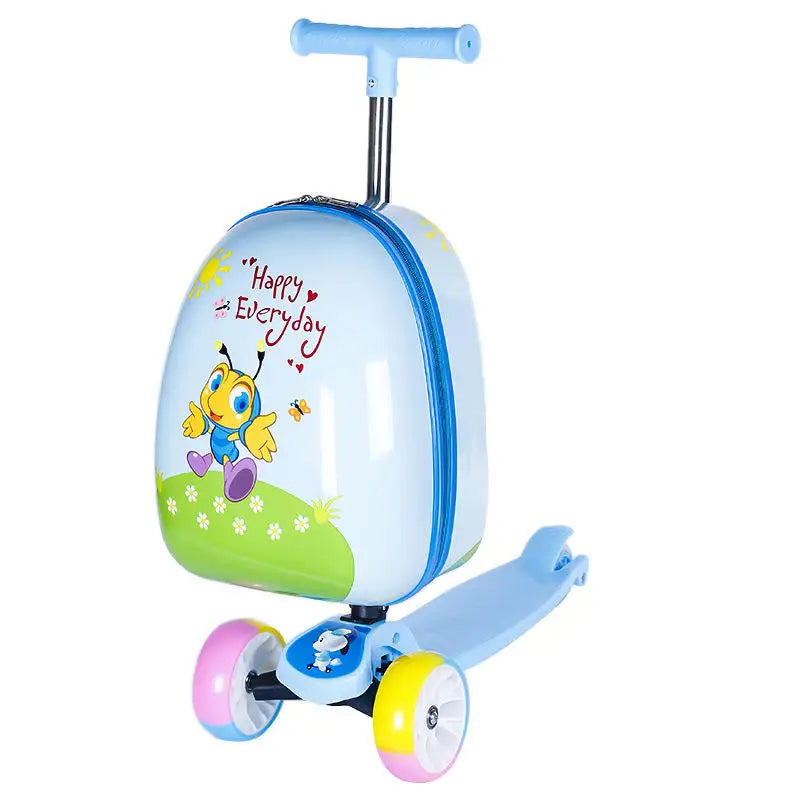KO-KU 16" Flash Wheel Ride-On Suitcase