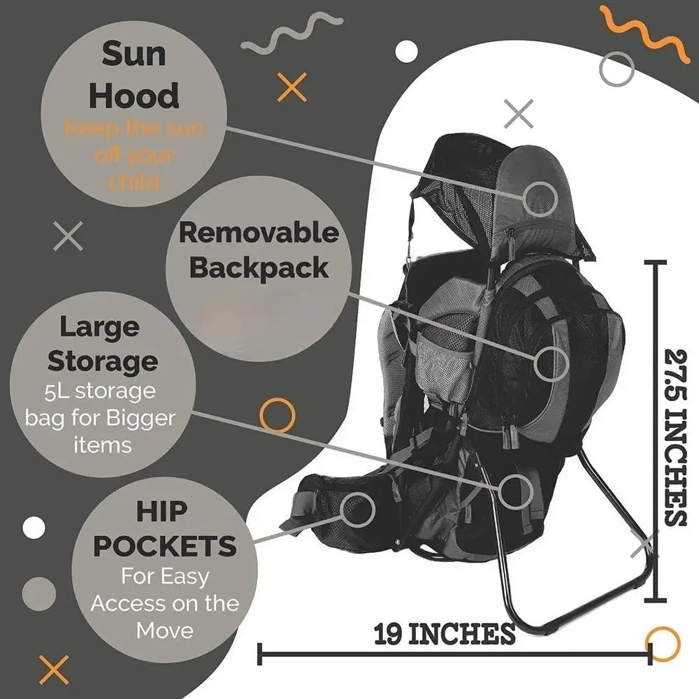 W-Carrier Backpack Baby Carrier