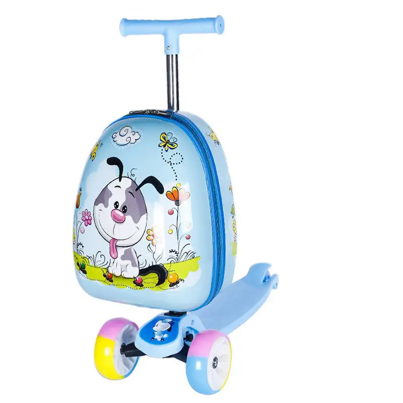 KO-KU 16" Flash Wheel Ride-On Suitcase