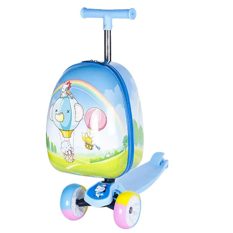 KO-KU 16" Flash Wheel Ride-On Suitcase