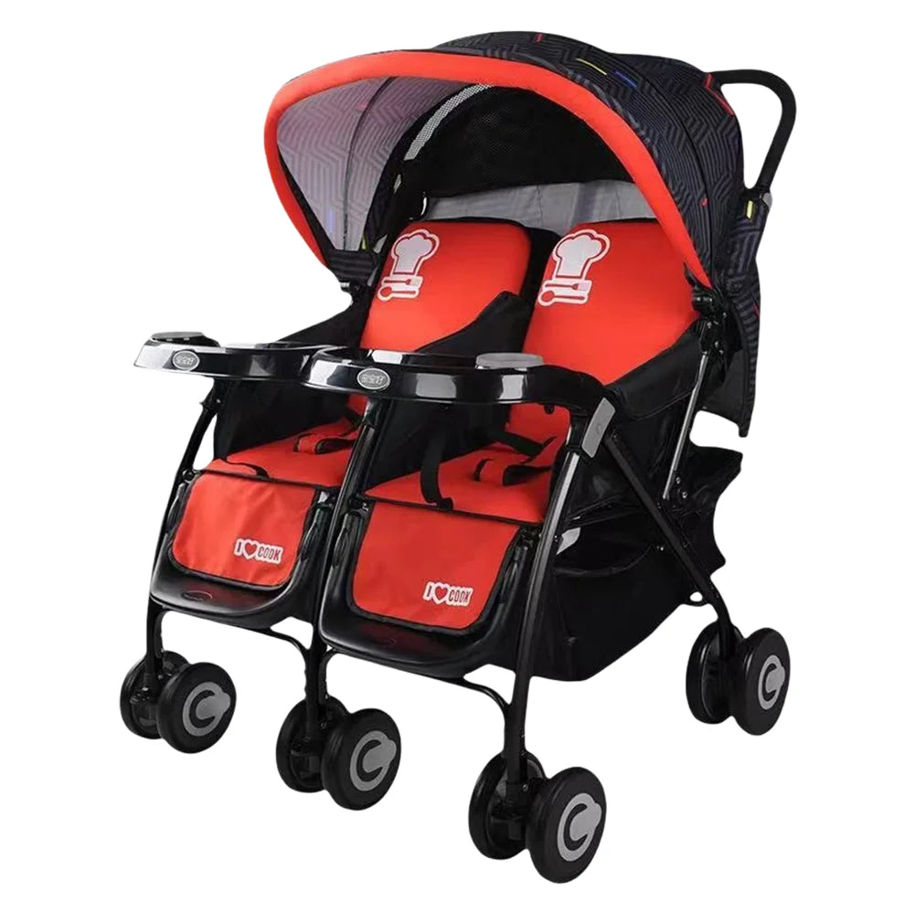 Lightweight Twins Baby Stroller