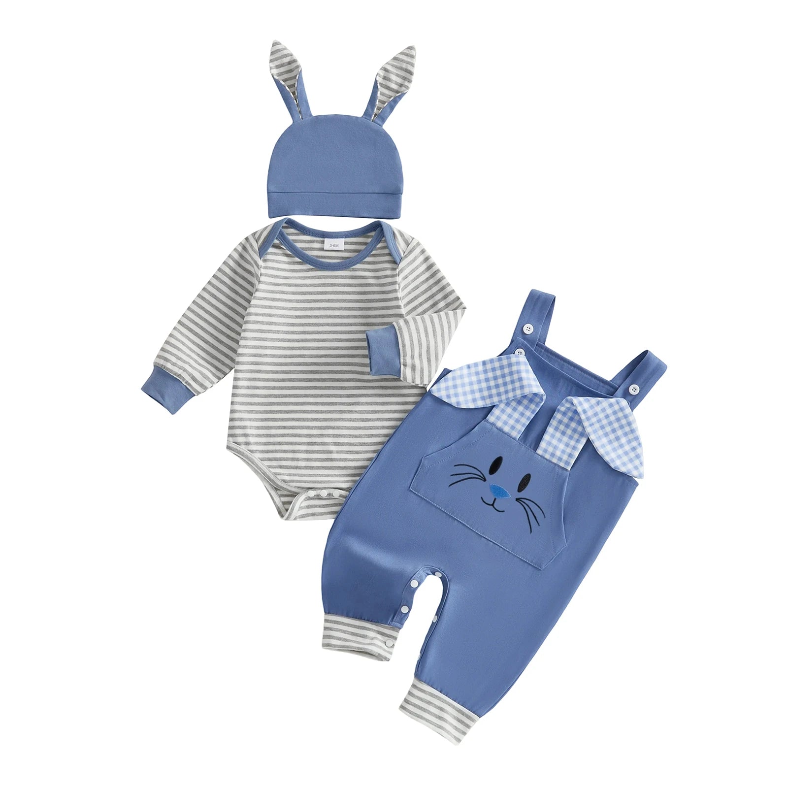 Baby Girl Easter Floral 3PC Outfit Set