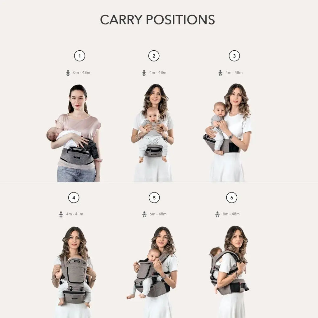 Hipster Plus 6-Position Baby Carrier