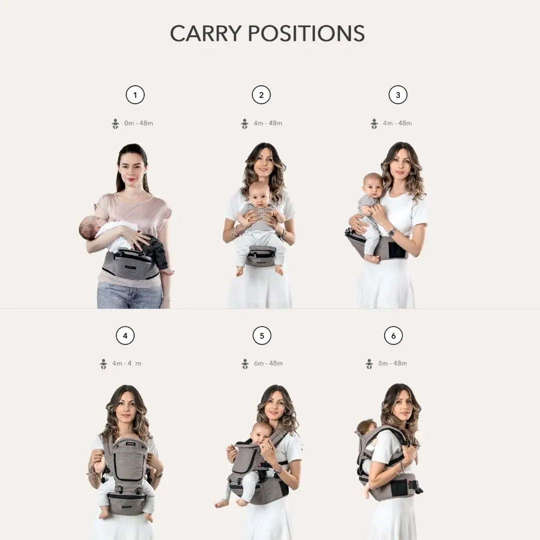 Hipster Plus 6-Position Baby Carrier