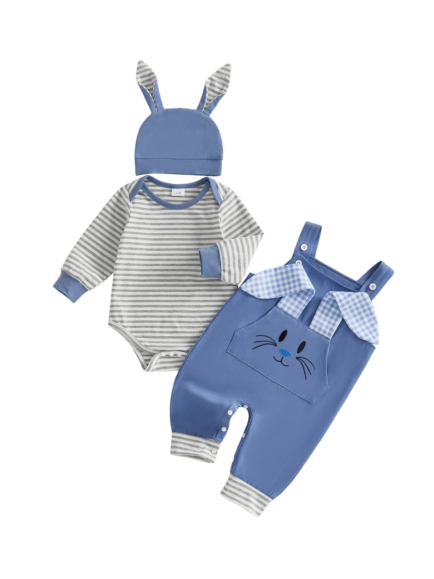 Baby Girl Easter Floral 3PC Outfit Set