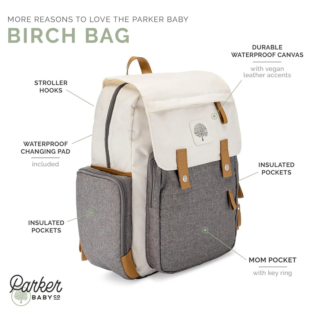Large Diaper Backpack with Changing Pad