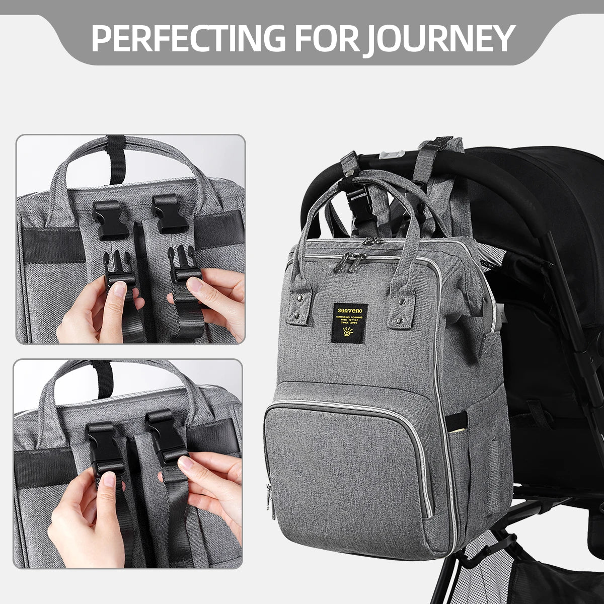 Sunveno 20L Diaper Bag Backpack