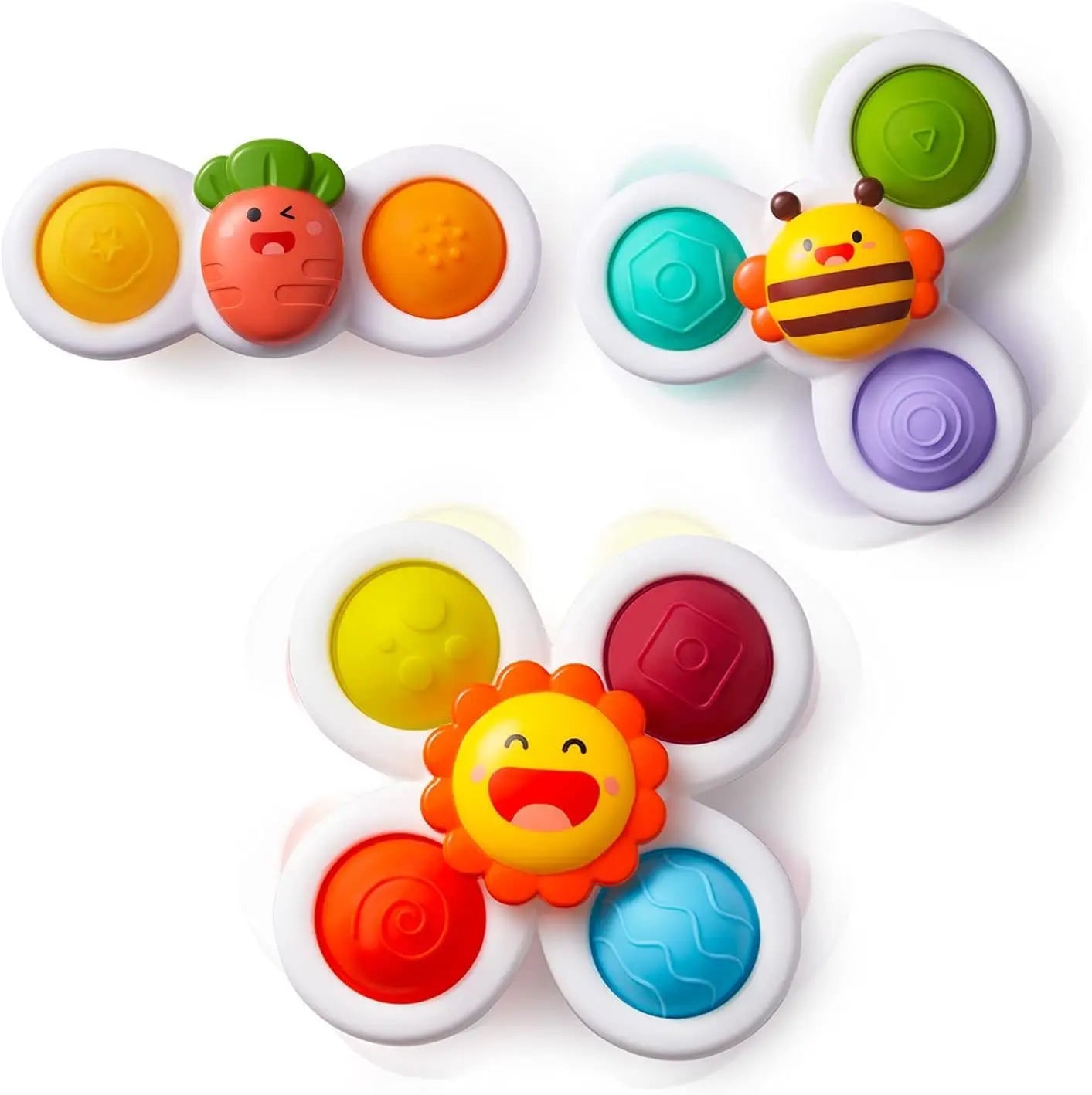 Strong Suction Cup Rotating Bath Toy