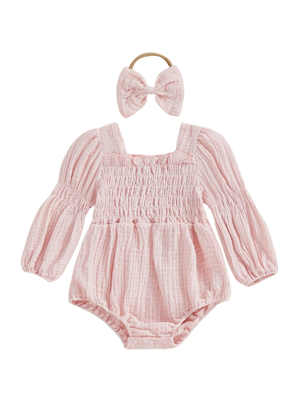 Toddler Girl Floral Romper Set