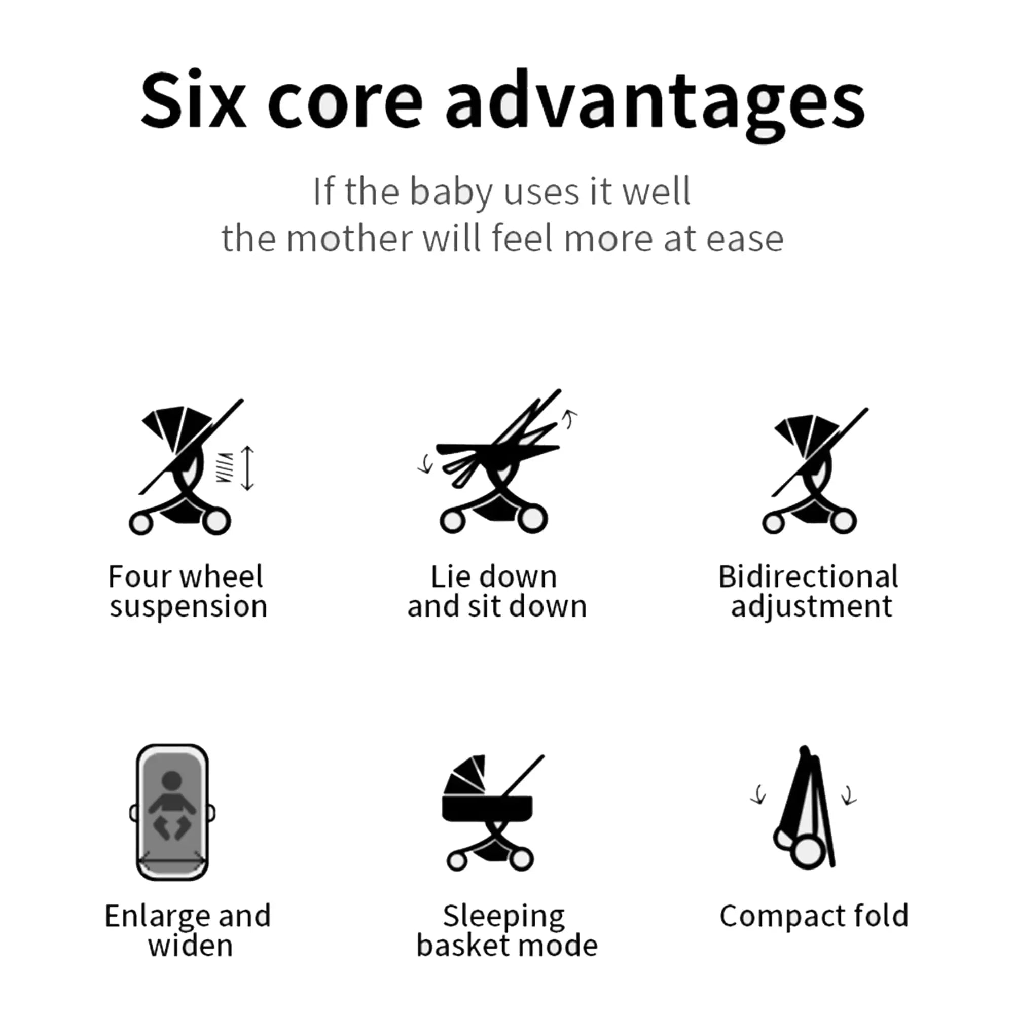 3-in-1 Baby Travel System Stroller