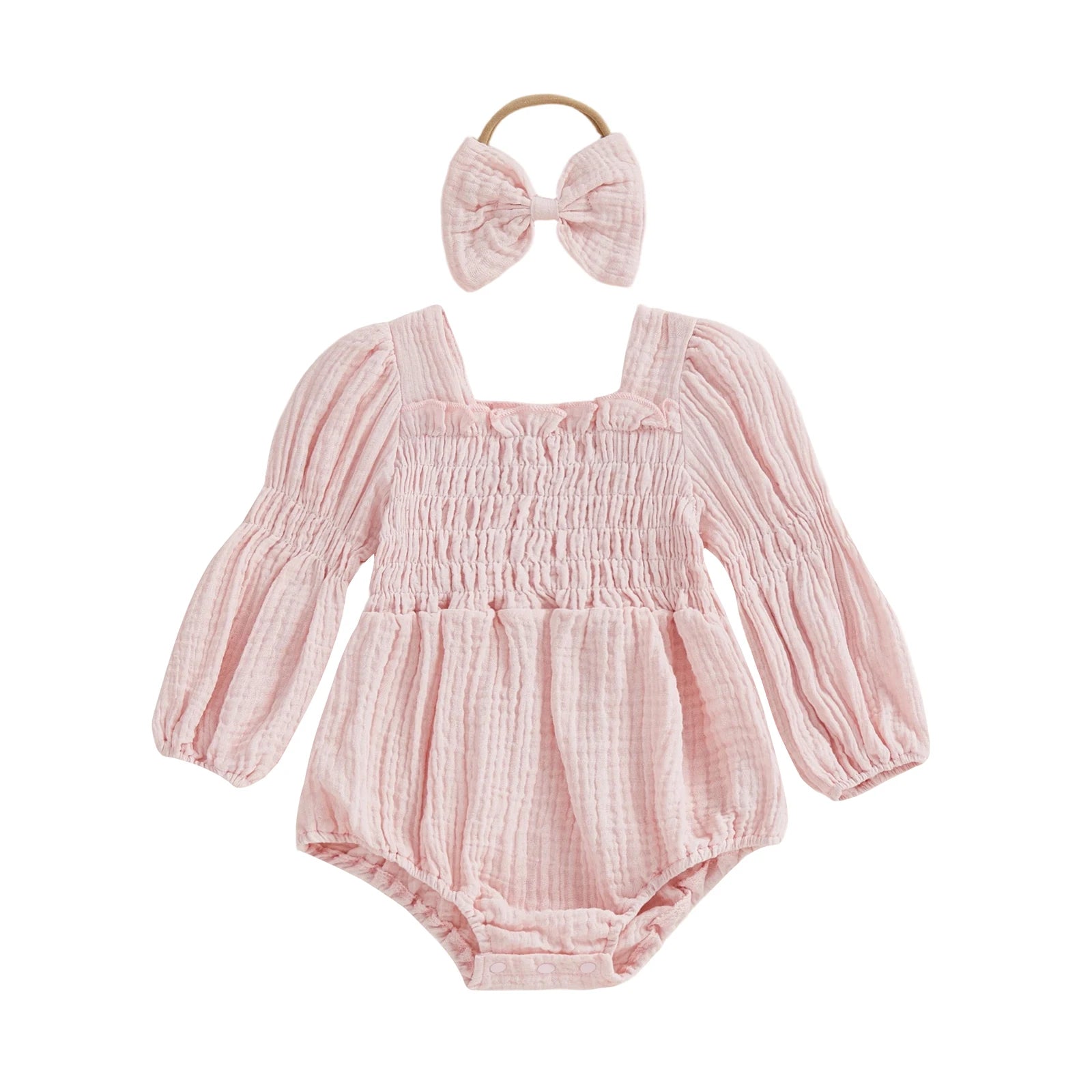 Toddler Girl Floral Romper Set