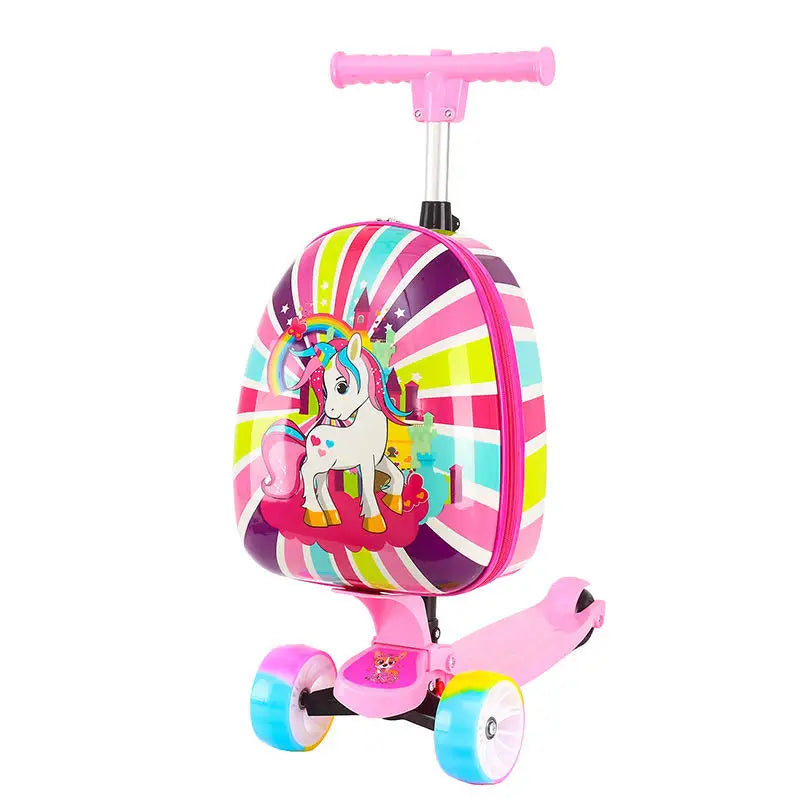 KO-KU 16" Flash Wheel Ride-On Suitcase