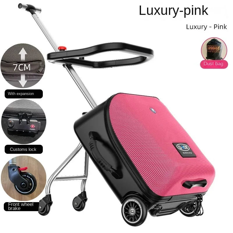 20" Kids Ride-On Suitcase (35L)