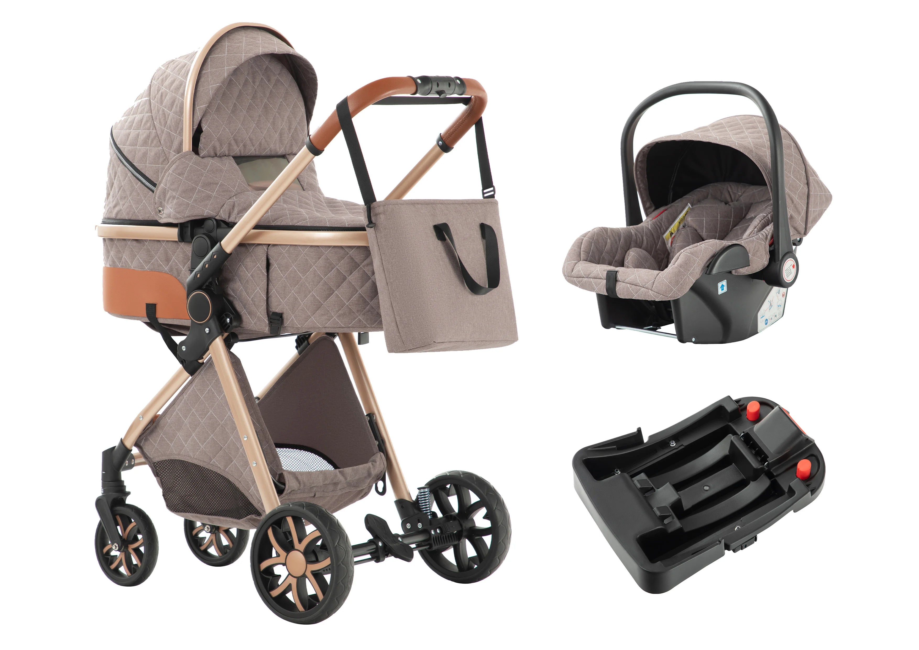 3-in-1 Baby Travel System Stroller
