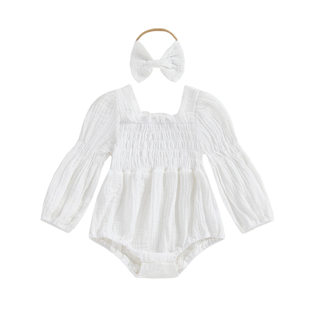 Toddler Girl Floral Romper Set