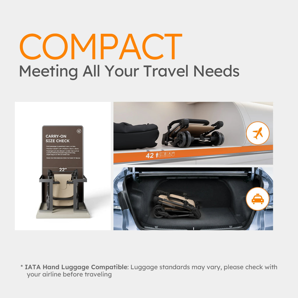 MAMAZING Ultra Air X Travel Stroller