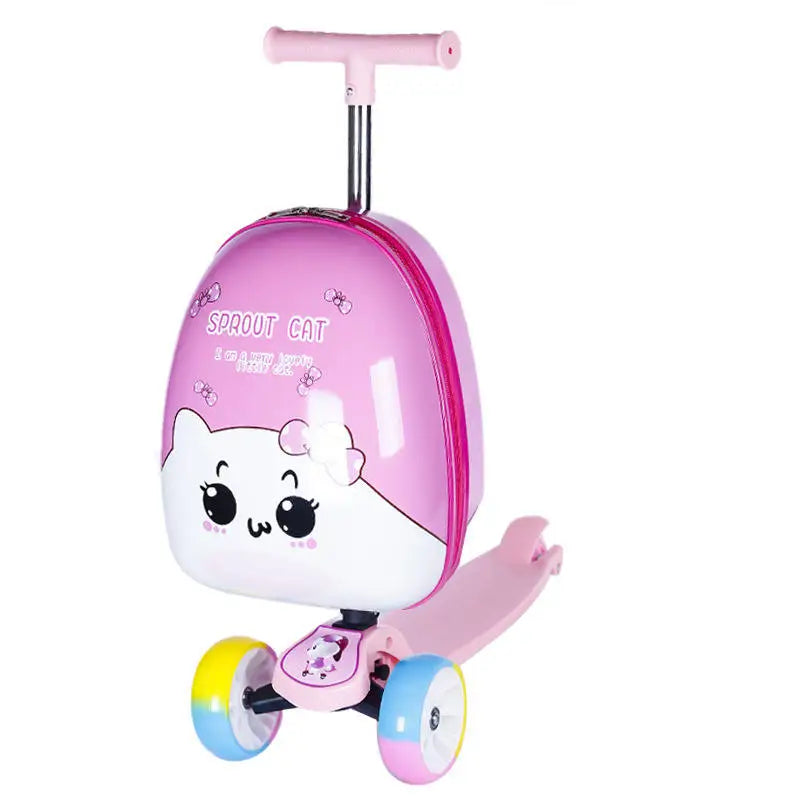 KO-KU 16" Flash Wheel Ride-On Suitcase