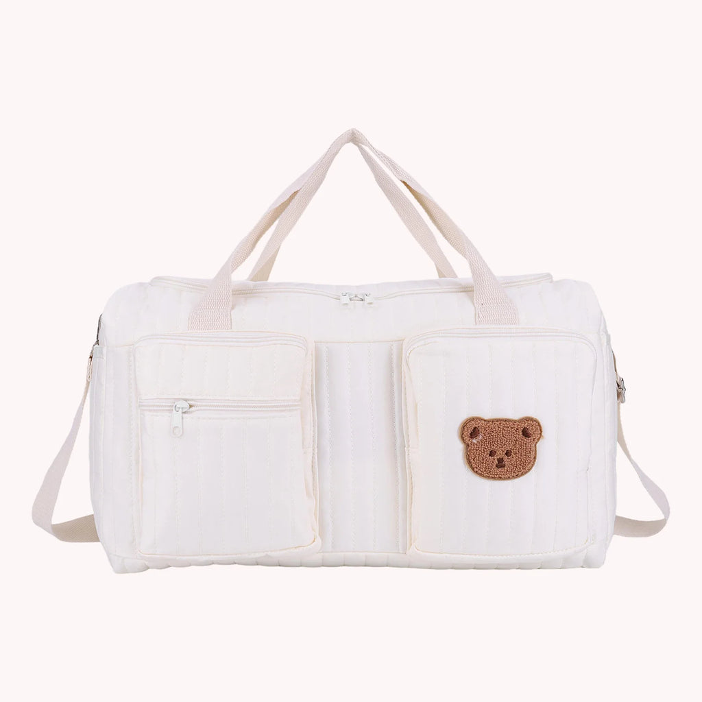Quilted Large Capacity Diaper Bag