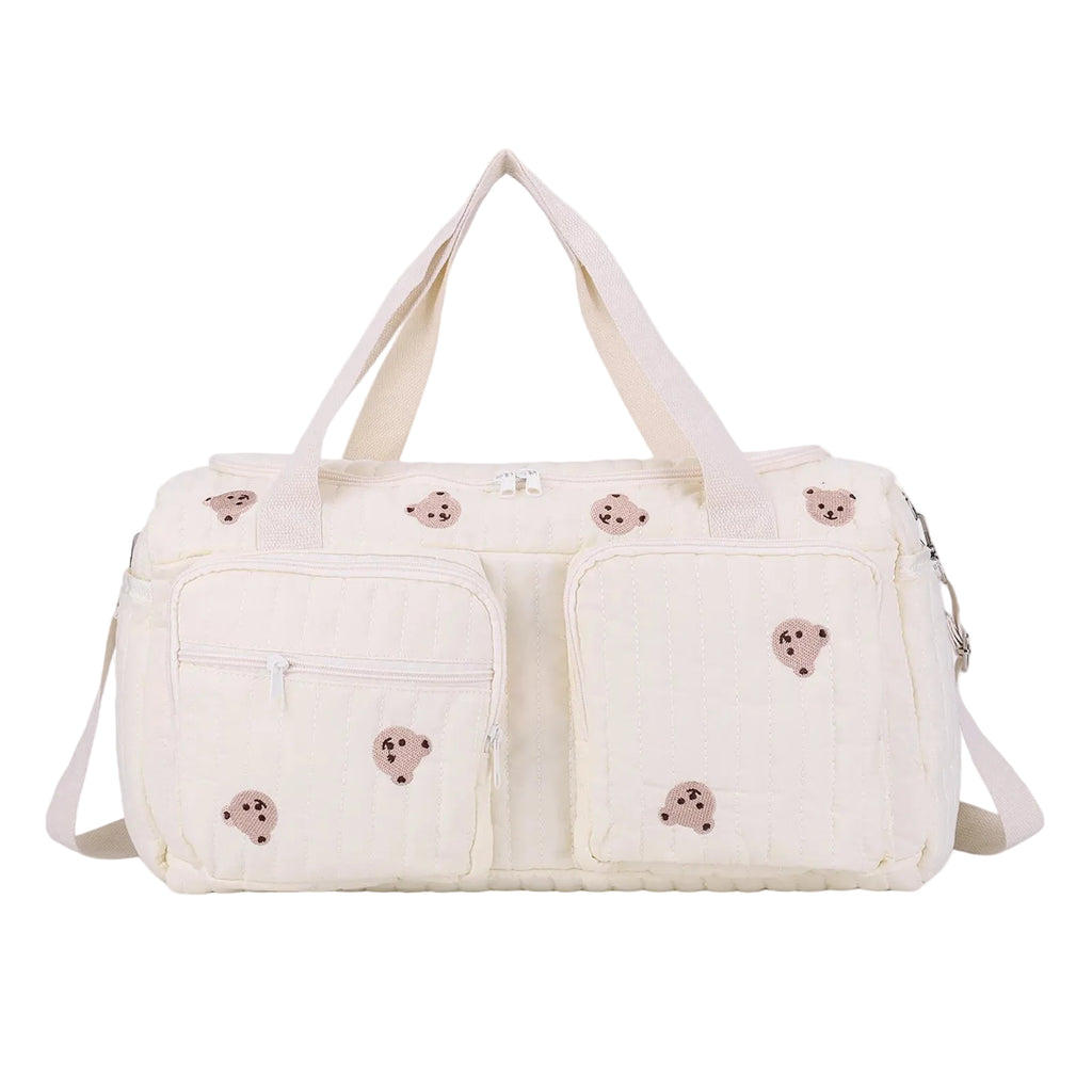 Quilted Large Capacity Diaper Bag