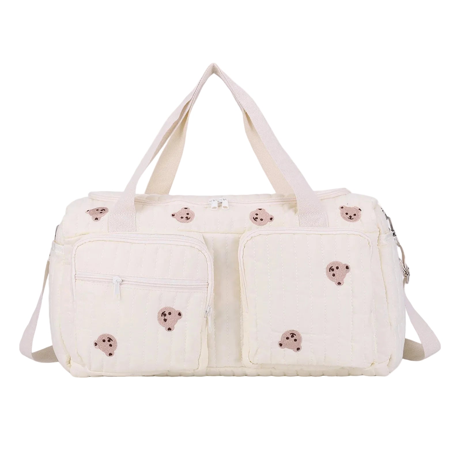 Quilted Large Capacity Diaper Bag